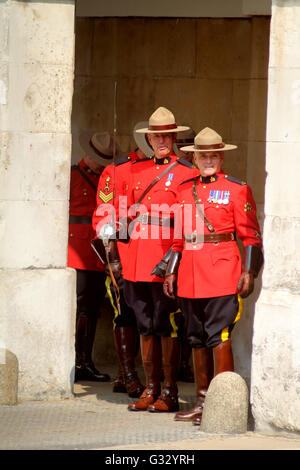 Die Royal Canadian Mounted Police Stockfoto