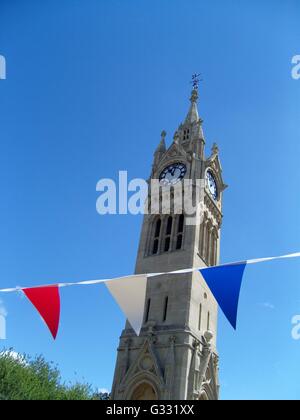 Krönung Uhr Surbiton Stockfoto