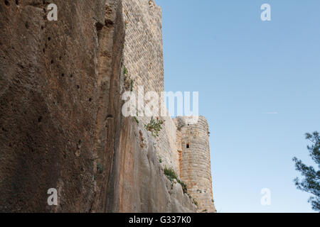 Zitadelle von Salah Ed-Din. Leonburg, Latakia, Syrien. Stockfoto