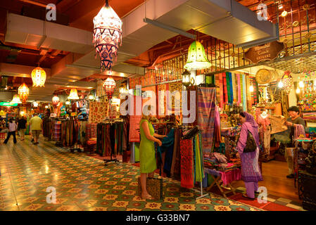 Zentralmarkt, shopping Center, Jalan Hang Kasturi, Kuala Lumpur, Malaysia Stockfoto