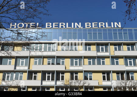 Hotel "Berlin Berlin", Luetzowplatz, Tiergarten, Berlin, Deutschland / Lützowplatz Stockfoto