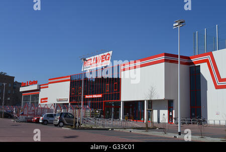 Hellweg Baumarkt, Yorckstrasse, Kreuzberg, Berlin, Deutschland Stockfoto