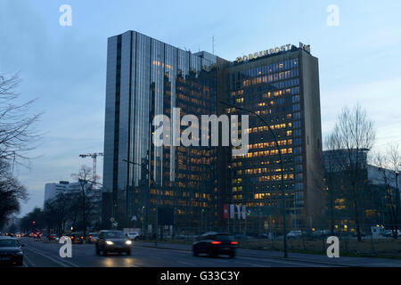 Axel-Springer-Verlag, Axel-Springer-Straße, Kreuzberg, Berlin, Deutschland Stockfoto