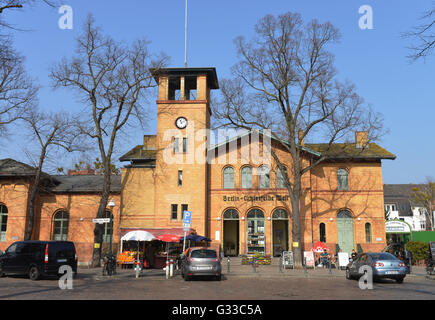 Bahnhof Lichterfelde-West, Hans-Sachs-Straße, Lichterfelde, Berlin, Deutschland Stockfoto