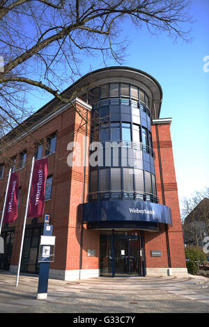 Weberbank, Hohenzollerndamm, Wilmersdorf, Berlin, Deutschland Stockfoto