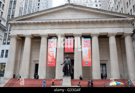 Börse New York, New York City, USA Stockfoto