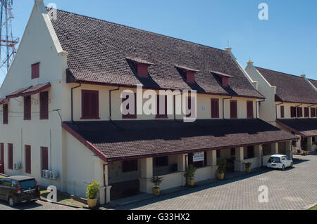 Gebäude in der Fort Rotterdam Komplex in Makassar, Indonesien. Stockfoto