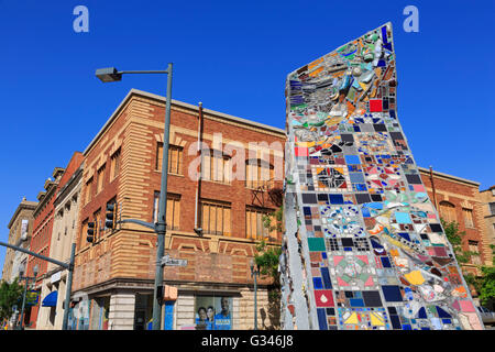 Texas Street, Shreveport, Louisiana, USA Stockfoto