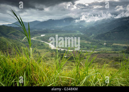 Orosi Valley View, Cartago, Costa Rica Stockfoto