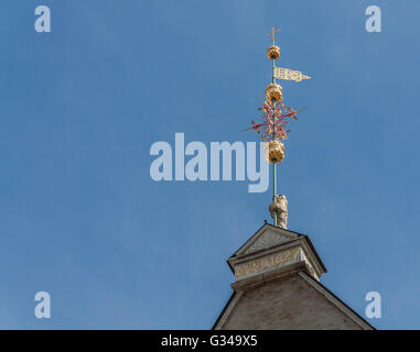 Rathausturm in Tallinn Stockfoto