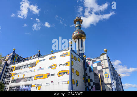 Müllverbrennung Anlage Spittelau, Austria, Wien, 09., Wien, Wien Stockfoto