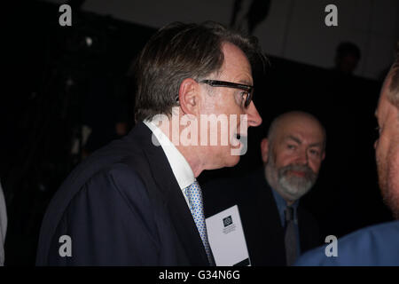 London, UK. 7. Juni 2016. : Labour Party MP Peter Mandelson besuchen die GFW 25. Jahrestag Tag drei Show im Truman Brewery, London statt. © Siehe Li/Alamy Live Stockfoto
