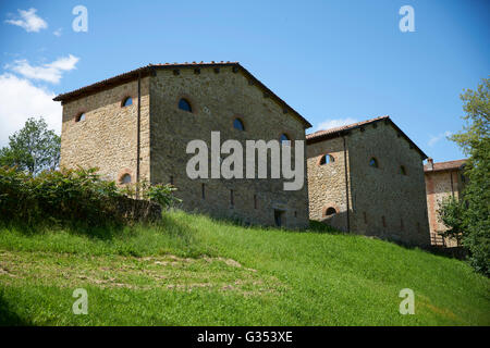 Landhaus des Malers Georgio Morandi, im Dorf Grizzana Morandi. Stockfoto