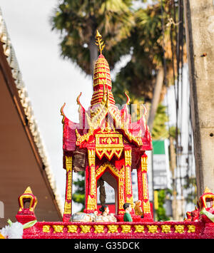 Im freien Geisterhaus in Thailand Stockfoto