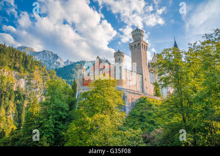 Schloss Neuschwanstein, Bayern, Deutschland Stockfoto