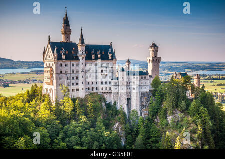 Schloss Neuschwanstein, Bayern, Deutschland Stockfoto