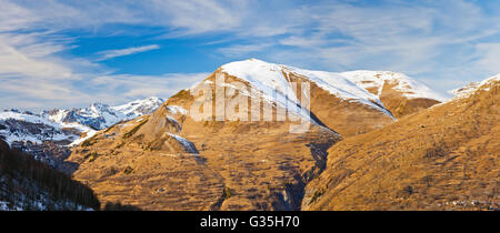 Berglandschaft in französischen Alpen Stockfoto