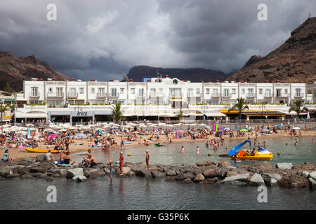 Puerto de Mogan, Insel Gran Canaria, Kanarische Inseln, Spanien, Europa Stockfoto