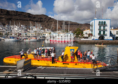 Puerto de Mogan, Insel Gran Canaria, Kanarische Inseln, Spanien, Europa Stockfoto