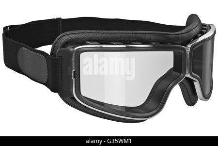 Retro-Leder Brille Stockfoto