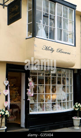 Molly Browns Kleid Shop vorne Stonegate York City England UK England Europa Stockfoto