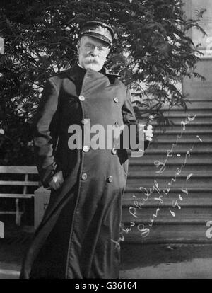 Sousa, dem legendären Komponisten und Dirigenten des militärisch-patriotischen marschiert an der San Francisco Panama-Pacific International Exposition in 1915. Stockfoto