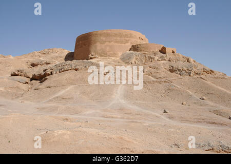 Zoroastrian Türme des Schweigens, Yazd, Iran Stockfoto