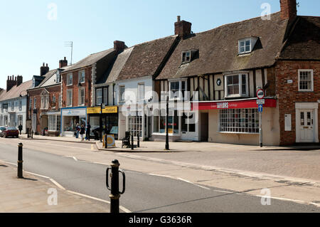 Watling Street, Towcester, Northamptonshire, England, Vereinigtes Königreich Stockfoto