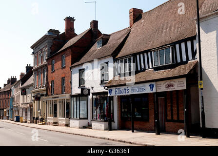 Watling Street, Towcester, Northamptonshire, England, Vereinigtes Königreich Stockfoto