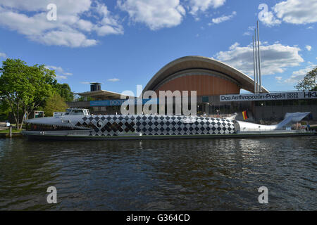 Haus der Kulturen der Welt, Tiergarten, Berlin, Deutschland Stockfoto