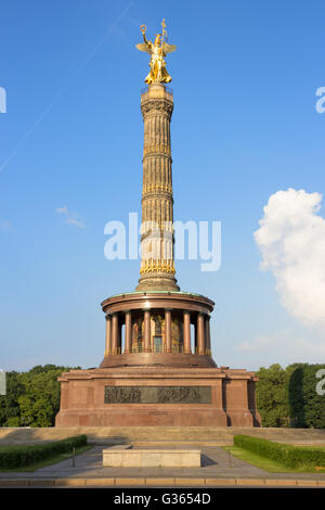 Berliner Siegessäule (Siegessaeule) in Berlin, Deutschland Stockfoto