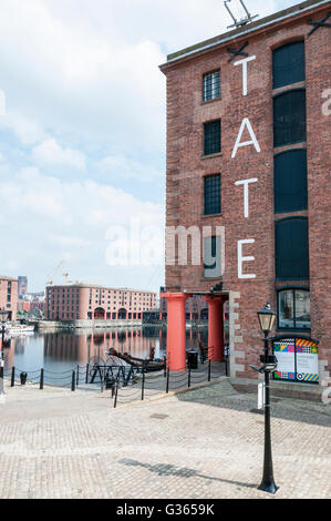 Das Albert Dock, Liverpool Stockfoto