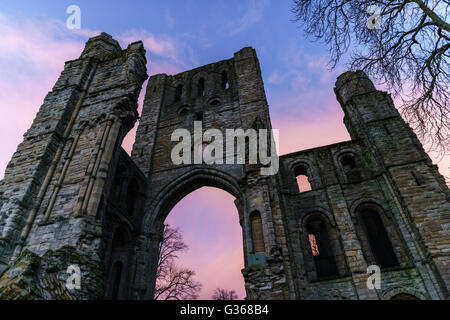 Kelso Abbey Scottish Borders UK Stockfoto