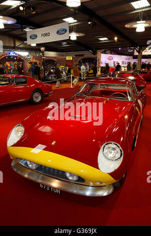 1958 Ferrari 250 GT Berlinetta Tour De France, 673YUH, auf dem Display in der Earls Court Motorshow Freizeit, 2015 beim Goodwood Revival Stockfoto