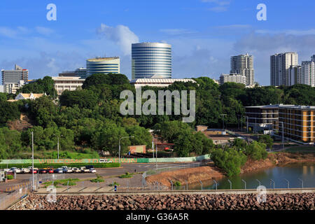 Darwin Skyline, Northern Territories, Australien Stockfoto