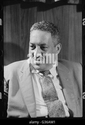 Thurgood Marshall, Anwalt für die NAACP, würde fortfahren, um ein Richter am Obersten Gerichtshof zu werden. Foto von Thomas J.O'Halloran. Stockfoto