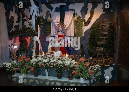 Osterstraßenaltar, Manila, Philippinen Stockfoto