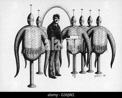 Alien-Entführung in La Rubia, Paciencia, Brasilien Stockfoto