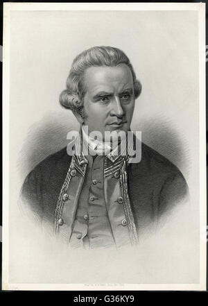 Kapitän James Cook (1728-1779) Explorer Stockfoto