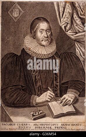 James Ussher, Erzbischof von Armagh (1581-1656) Stockfoto