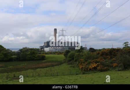 Longannet Kraftwerk Fife Schottland Mai 2016 Stockfoto