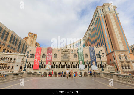 AUG 5, Las Vegas: Das berühmte venezianische Casino am 5. August 2015 in Las Vegas, Nevada Stockfoto