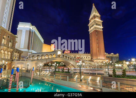 AUG 5, Las Vegas: Das berühmte venezianische Casino am 5. August 2015 in Las Vegas, Nevada Stockfoto