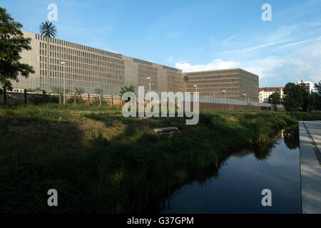 Außenansicht des neuen Hauptsitzes der BND (Bundesnachrichtendienst) der Bundesrepublik Intelligence Service Deutschland in Berlin Stockfoto