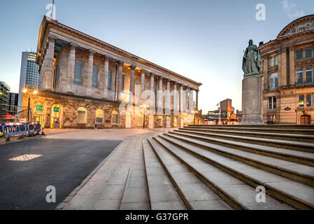 Birmingham Rathaus befindet sich in Victoria Square, Birmingham, England. Stockfoto