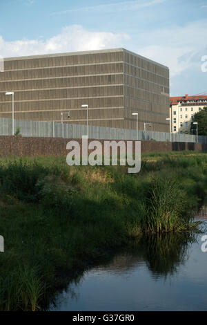 Außenansicht des neuen Hauptsitzes der BND (Bundesnachrichtendienst) der Bundesrepublik Intelligence Service Deutschland in Berlin Stockfoto