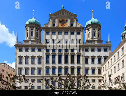 Deutschland, Bayern, Augsburg, Rathaus, Rathaus, Stockfoto