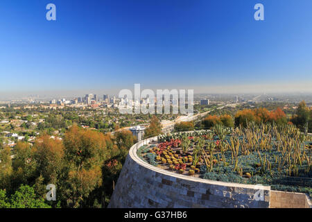 FEB 11, Los Angeles: Das berühmte Getty Center auf 11. Februar 2015 in Los Angeles Stockfoto