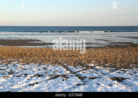 Winter in Hampton Beach, New Hampshire, USA, Nordamerika Stockfoto