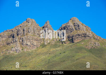 Die Cape Winelands-Region ist der erste Wein produzierenden Bereich von Südafrika Stockfoto